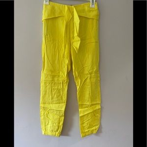 Zara Girls Yellow Knot Pants